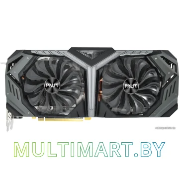 Видеокарта Palit GeForce RTX 2080 GameRock Premium 8GB GDDR6 NE62080H20P2-1040G